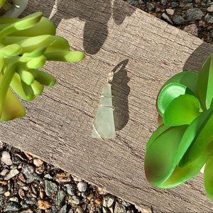 Hand Crafted Sea Glass Necklace
